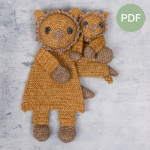 Duo Deal: Leeuw en mini leeuw Pdf patroon